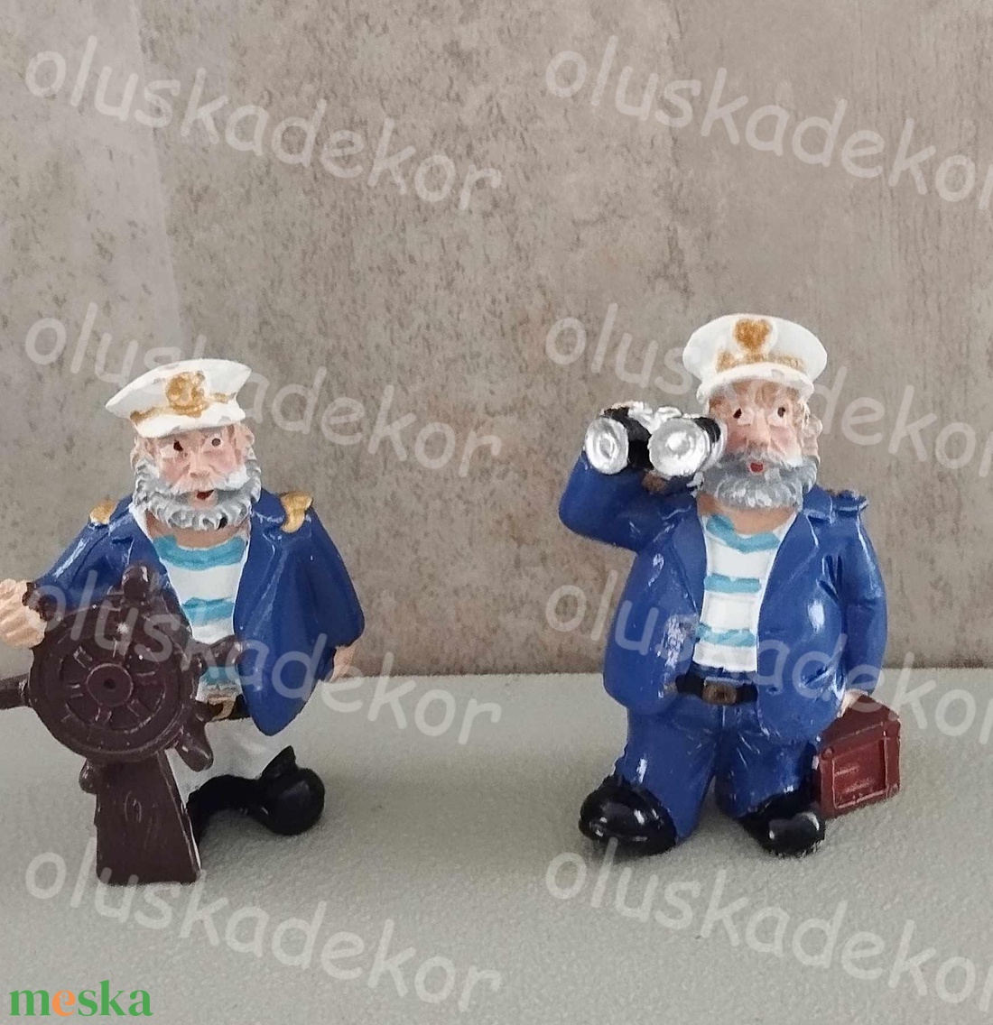 Matróz, tengerész, hajós kapitány - kellékek & szerszámok - dekorációs kellékek - figurák - Meska.hu Matróz, tengerész, hajós kapitány - kellékek & szerszámok - dekorációs kellékek - figurák - Meska.hu