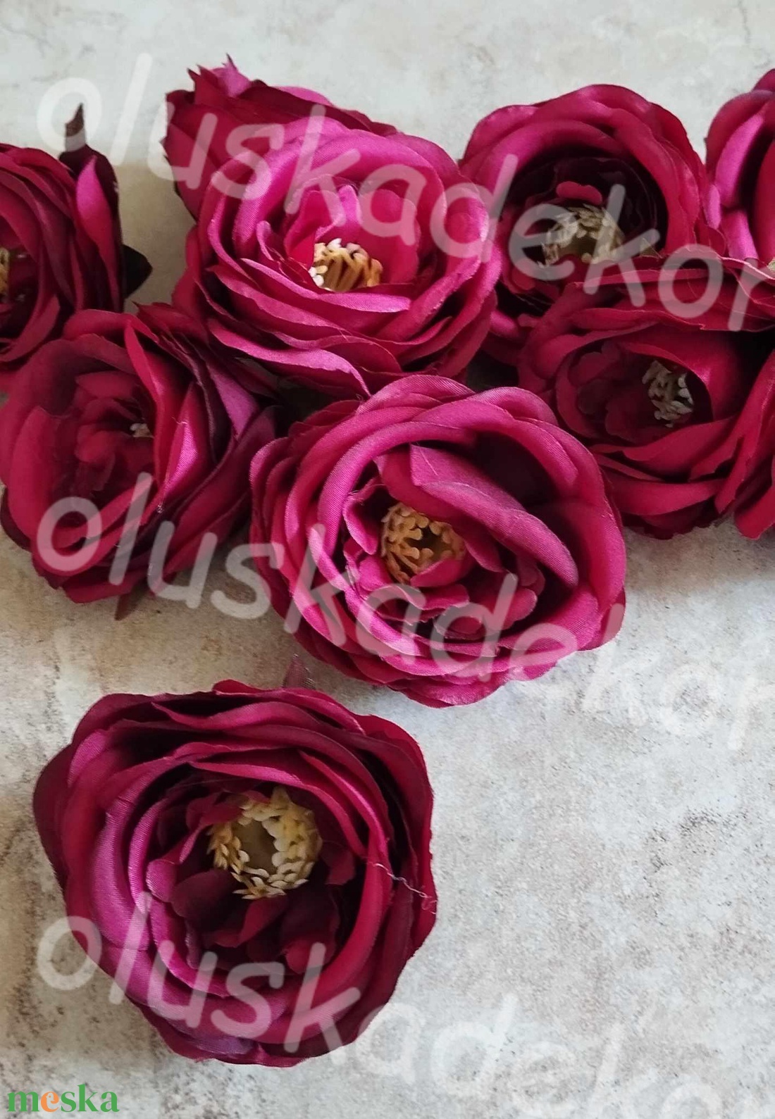 Rózsa virágfej 7cm 12 színben - kellékek & szerszámok - dekorációs kellékek - virágfej - Meska.hu Rózsa virágfej 7cm 12 színben - kellékek & szerszámok - dekorációs kellékek - virágfej - Meska.hu