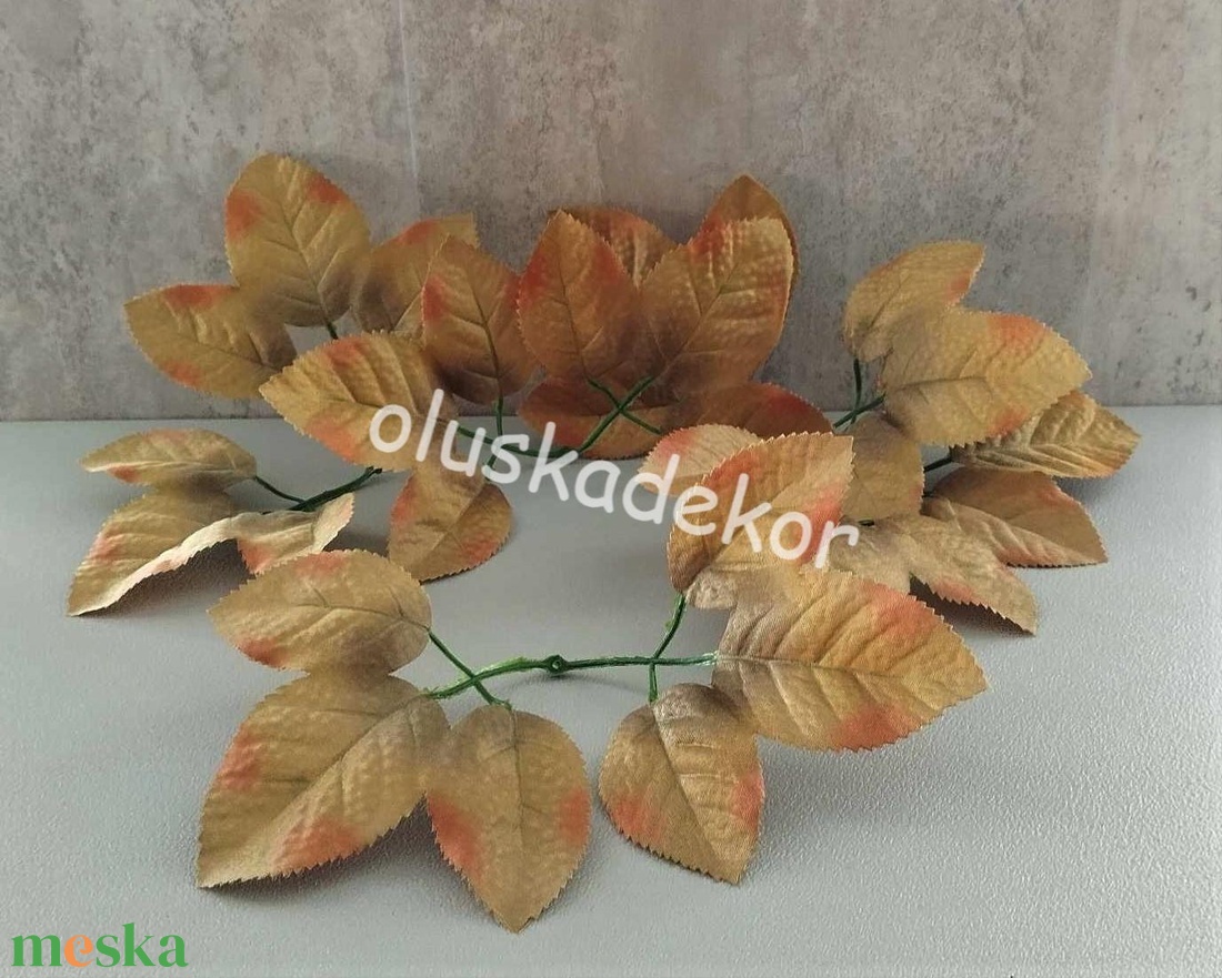 Rózsalevél, selyem, dekor, zöld, több árnyalatban, 16cm - kellékek & szerszámok - dekorációs kellékek - egyéb kellékek - Meska.hu Rózsalevél, selyem, dekor, zöld, több árnyalatban, 16cm - kellékek & szerszámok - dekorációs kellékek - egyéb kellékek - Meska.hu