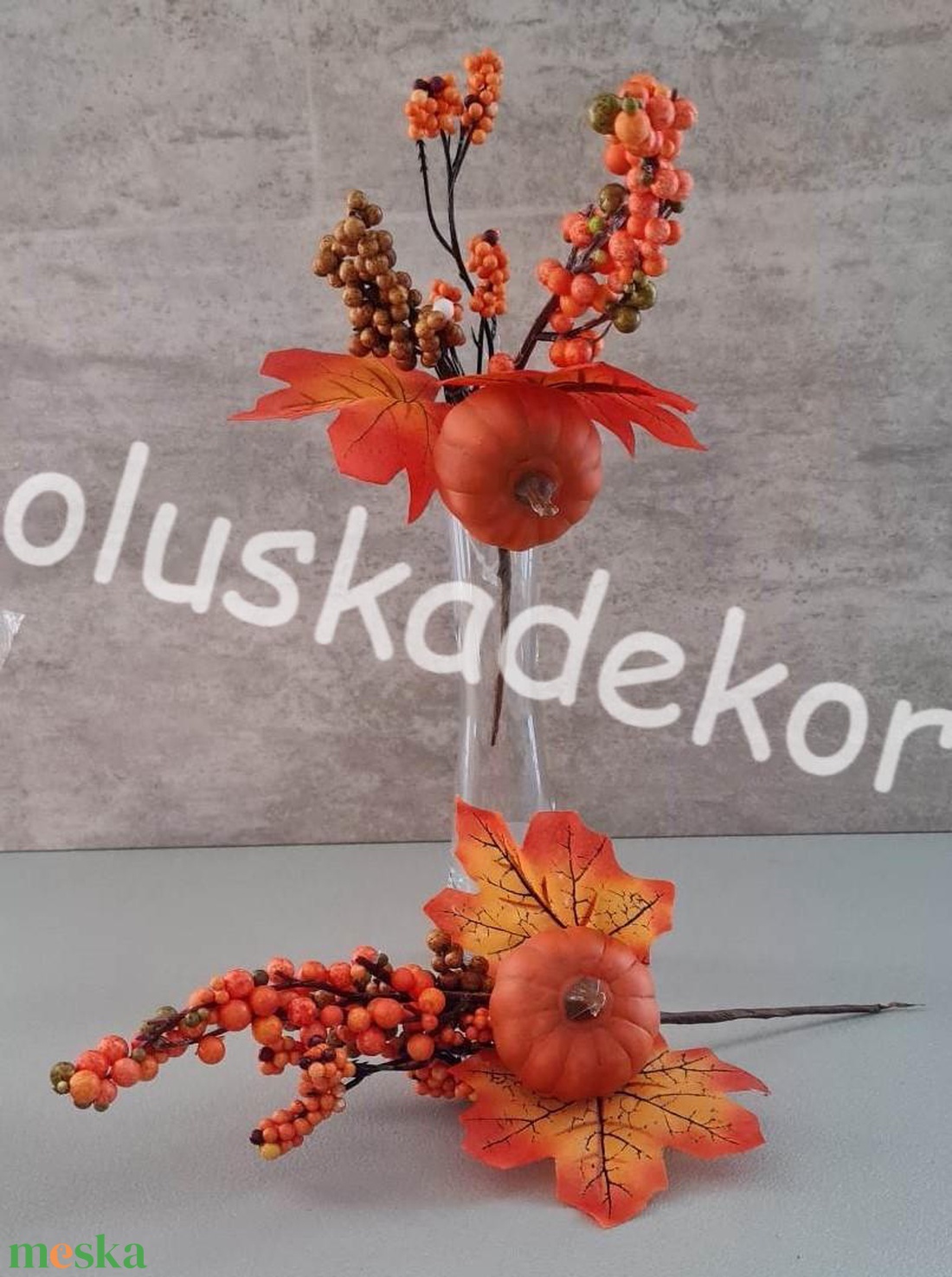 Tökös bogyós pick, őszi, mindenszenteki dekorációs kiegészítő, 23cm - kellékek & szerszámok - dekorációs kellékek - egyéb kellékek - Meska.hu Tökös bogyós pick, őszi, mindenszenteki dekorációs kiegészítő, 23cm - kellékek & szerszámok - dekorációs kellékek - egyéb kellékek - Meska.hu