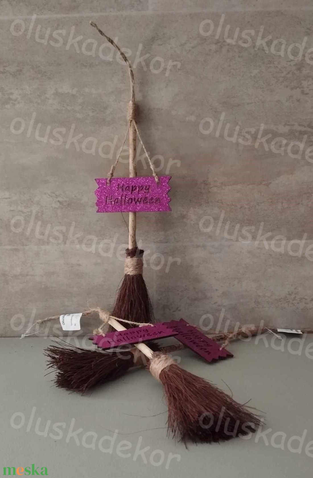 Boszorkány seprű   - kellékek & szerszámok - dekorációs kellékek - egyéb kellékek - Meska.hu