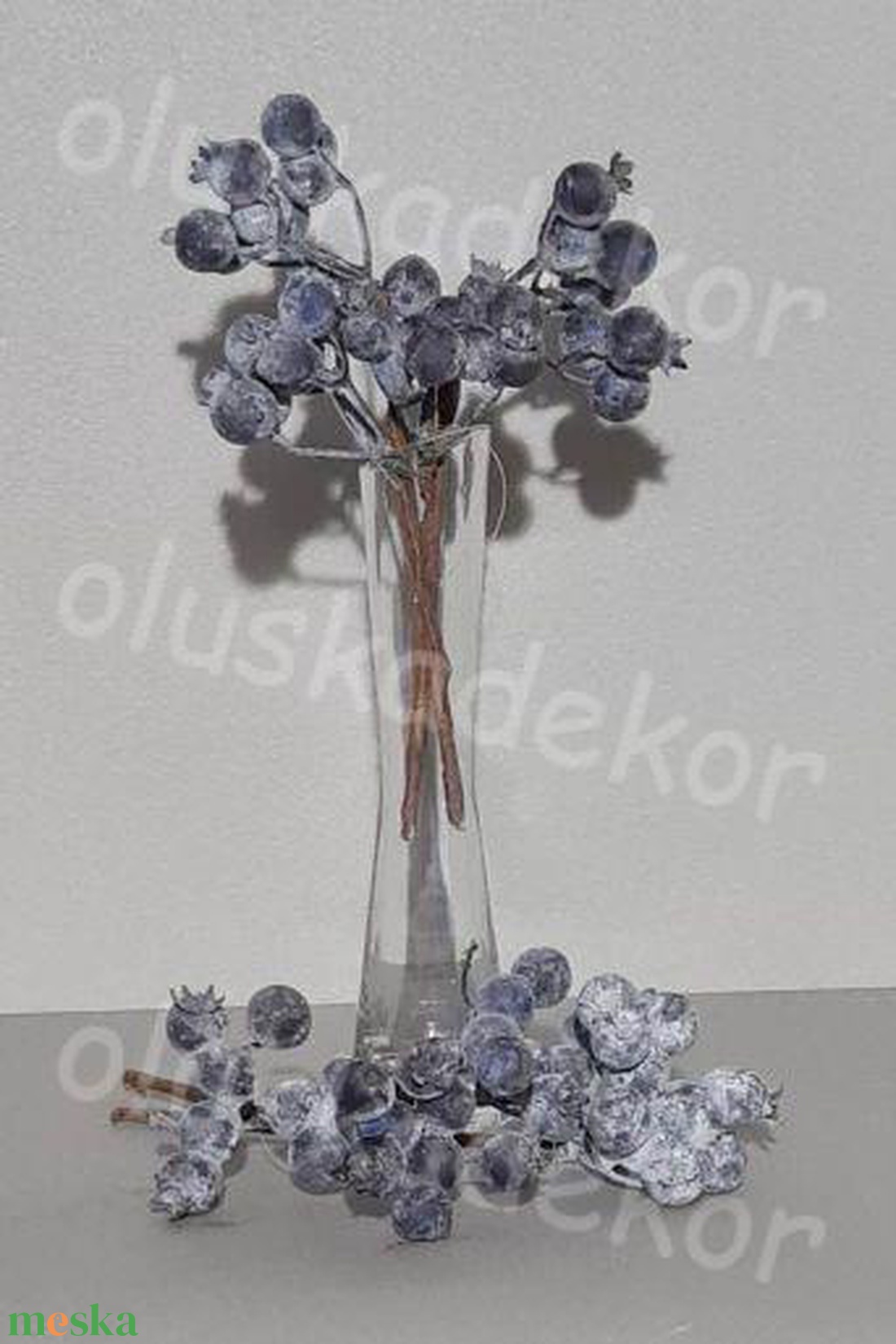 Áfonya, deres pick 20cm - kellékek & szerszámok - dekorációs kellékek - egyéb kellékek - Meska.hu Áfonya, deres pick 20cm - kellékek & szerszámok - dekorációs kellékek - egyéb kellékek - Meska.hu