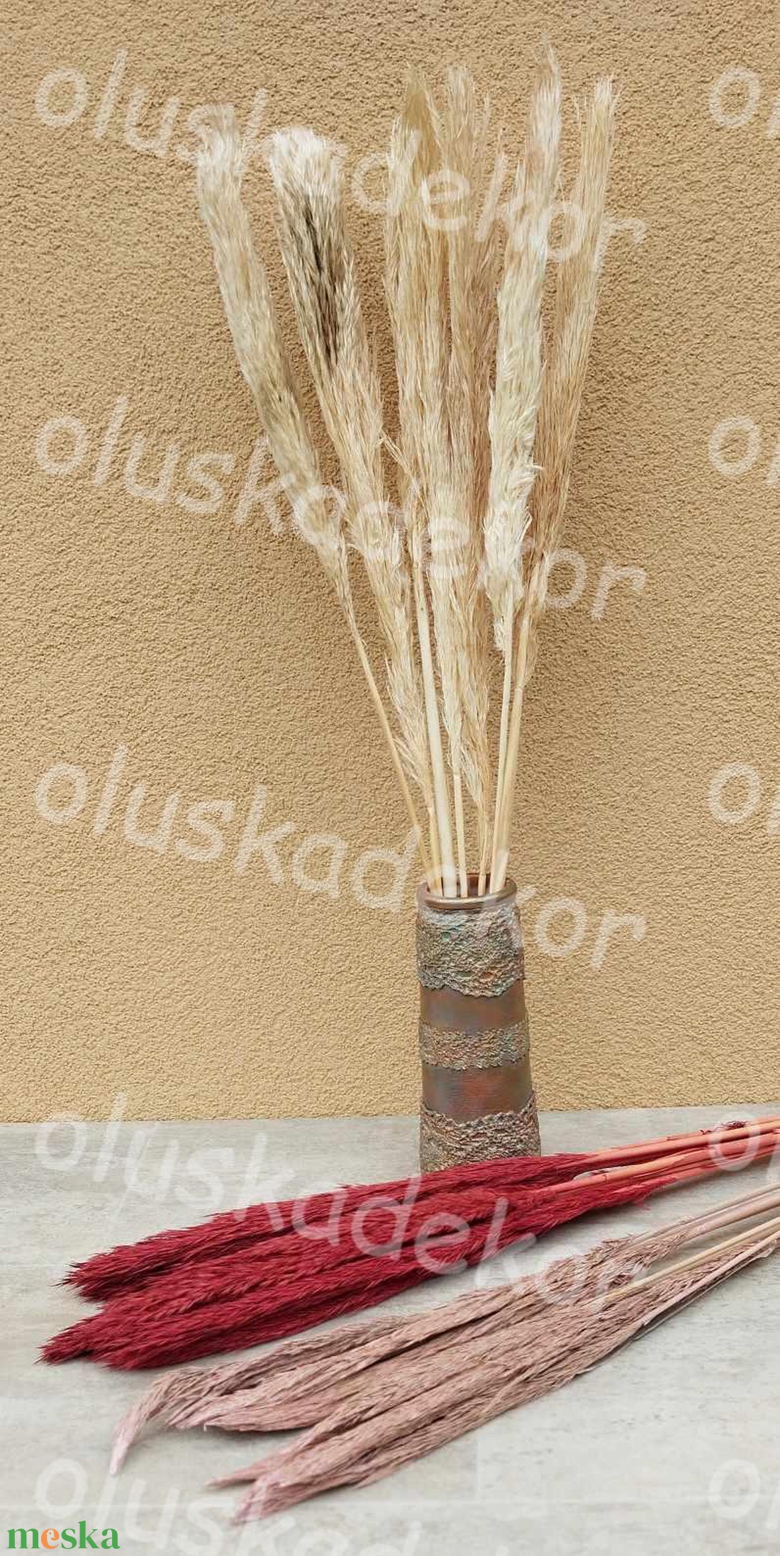 Pampafű csokor 3 színben, 70-75cm - kellékek & szerszámok - dekorációs kellékek - egyéb kellékek - Meska.hu Pampafű csokor 3 színben, 70-75cm - kellékek & szerszámok - dekorációs kellékek - egyéb kellékek - Meska.hu