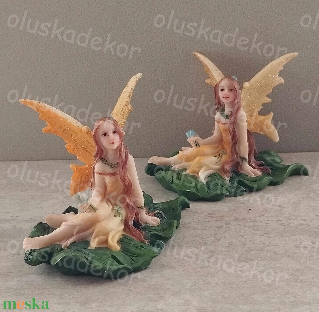 Tündér, tündérkert, poly dekor, figura, rózsaszín, sárga - kellékek & szerszámok - dekorációs kellékek - egyéb kellékek - Meska.hu Tündér, tündérkert, poly dekor, figura, rózsaszín, sárga - kellékek & szerszámok - dekorációs kellékek - egyéb kellékek - Meska.hu