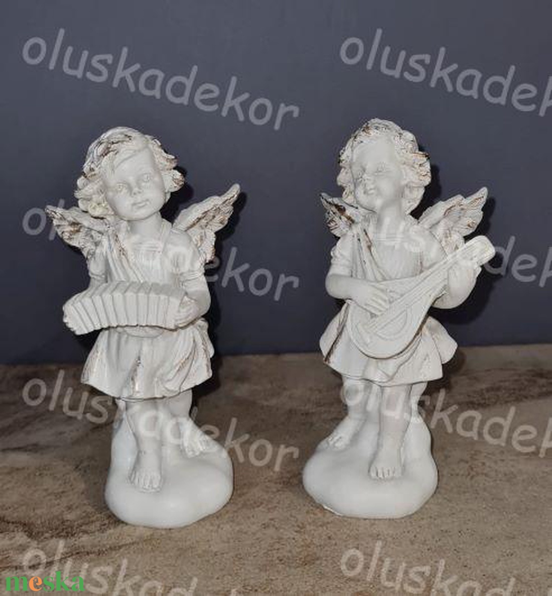 Angyalka hangszerrel, két féle - kellékek & szerszámok - dekorációs kellékek - egyéb kellékek - Meska.hu Angyalka hangszerrel, két féle - kellékek & szerszámok - dekorációs kellékek - egyéb kellékek - Meska.hu