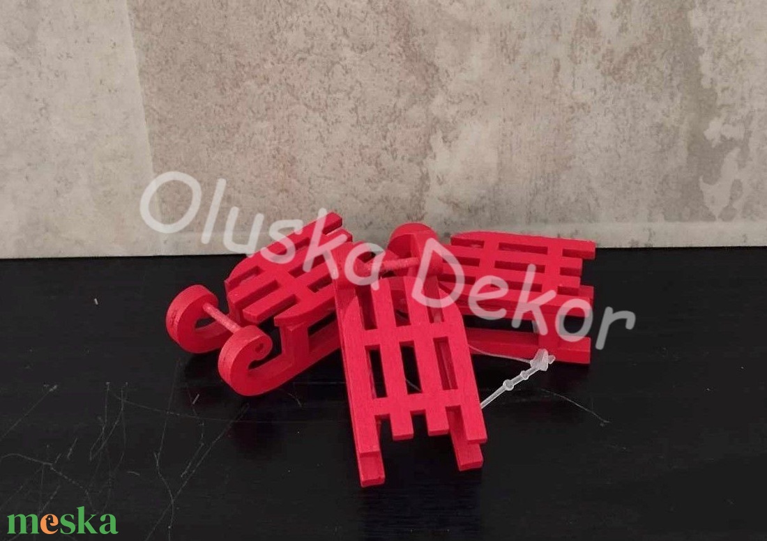 Szánkó, fa 3 színben, 5cm - kellékek & szerszámok - dekorációs kellékek - egyéb kellékek - Meska.hu Szánkó, fa 3 színben, 5cm - kellékek & szerszámok - dekorációs kellékek - egyéb kellékek - Meska.hu
