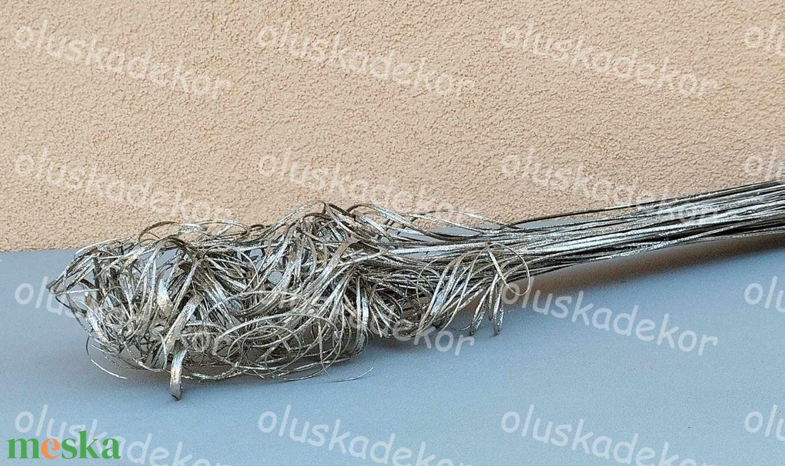 Curly Ting Ting, natúr és színes, száraz dekor növény, kis csokor - kellékek & szerszámok - dekorációs kellékek - egyéb kellékek - Meska.hu