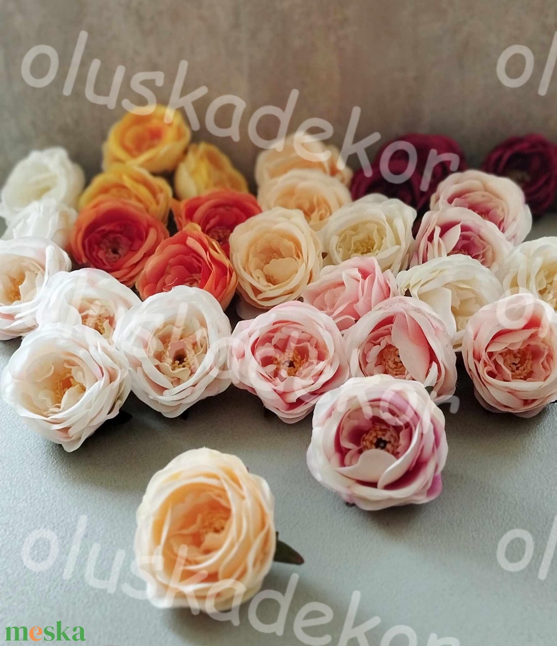 Rózsa virágfej 7cm 12 színben - kellékek & szerszámok - dekorációs kellékek - virágfej - Meska.hu Rózsa virágfej 7cm 12 színben - kellékek & szerszámok - dekorációs kellékek - virágfej - Meska.hu
