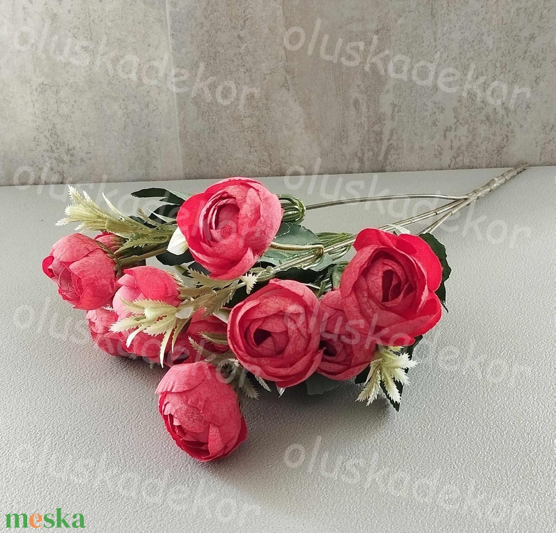 Boglárka, selyem virágcsokor, 10 virágos, díszítőzölddel, 31 cm - kellékek & szerszámok - dekorációs kellékek - egyéb kellékek - Meska.hu Boglárka, selyem virágcsokor, 10 virágos, díszítőzölddel, 31 cm - kellékek & szerszámok - dekorációs kellékek - egyéb kellékek - Meska.hu