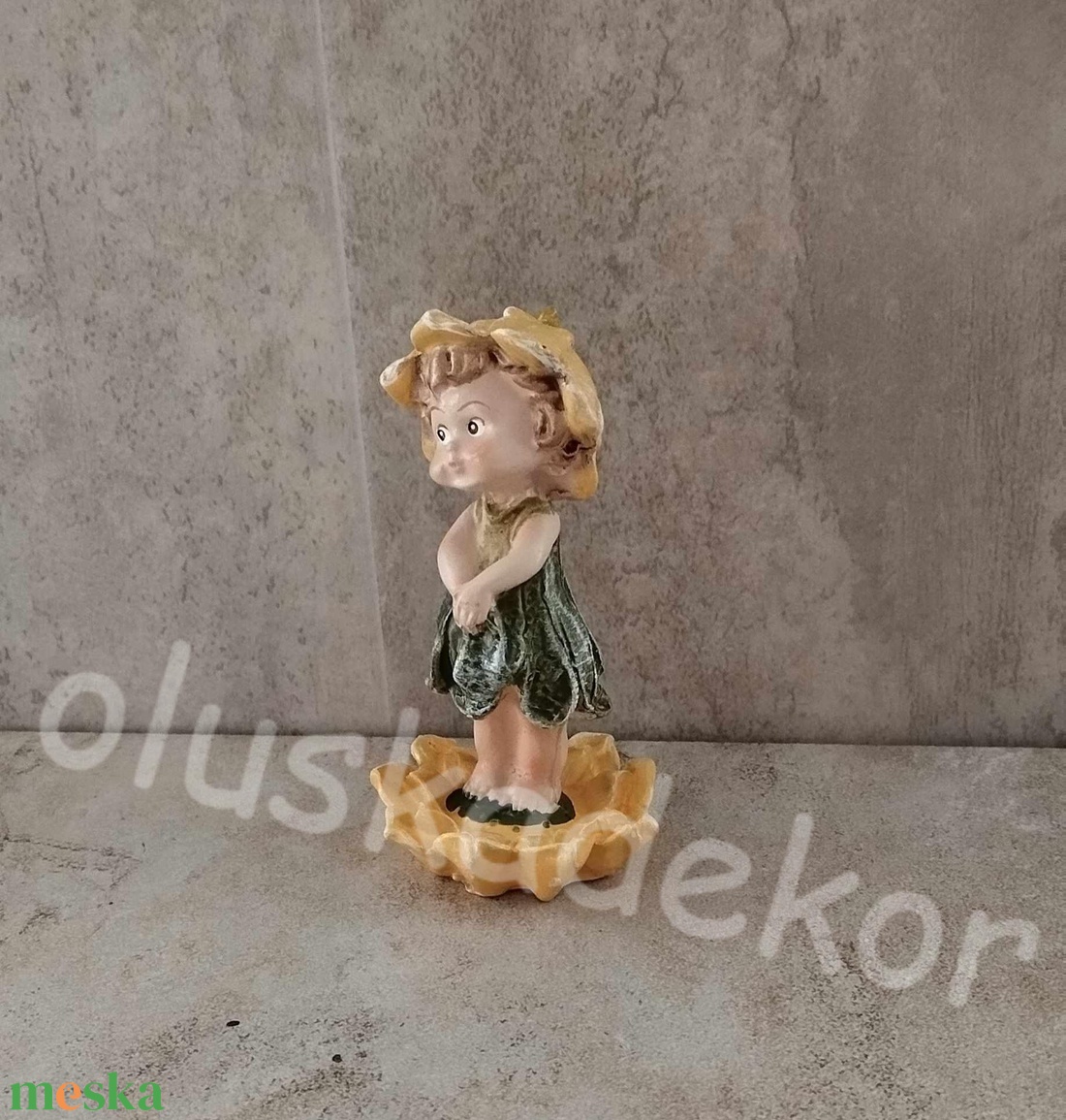Tavasztündér levélen, álló, tündérkert, poly dekor, figura, 8cm - kellékek & szerszámok - dekorációs kellékek - figurák - Meska.hu Tavasztündér levélen, álló, tündérkert, poly dekor, figura, 8cm - kellékek & szerszámok - dekorációs kellékek - figurák - Meska.hu