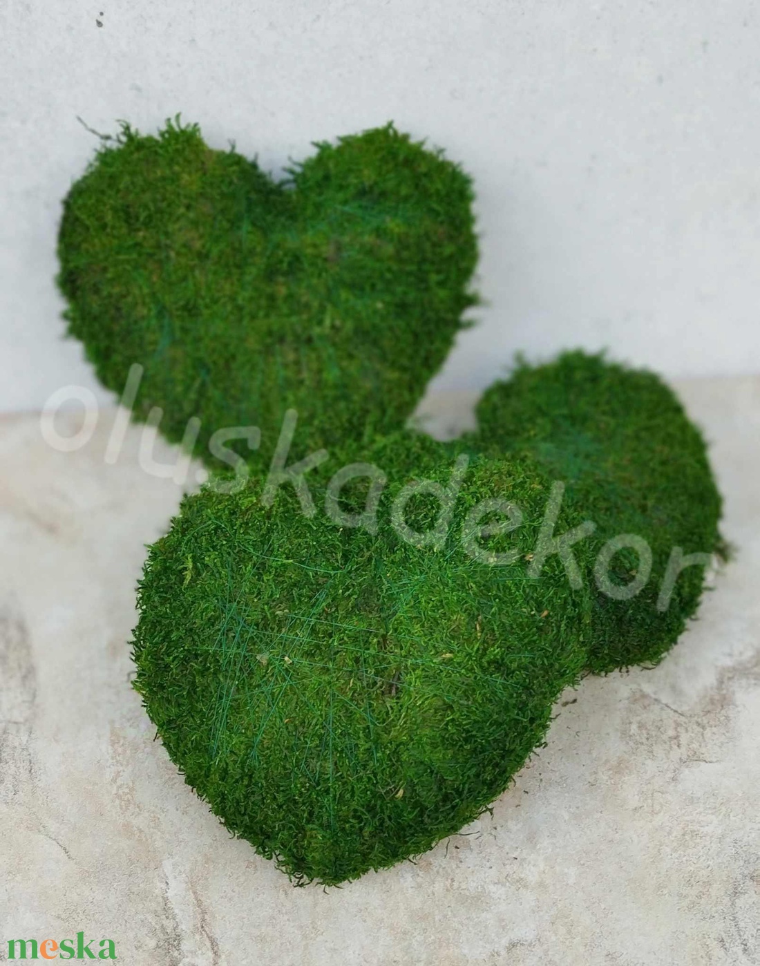 Mohaalap, élénkzöld, szívalakú 3 méretben - kellékek & szerszámok - dekorációs kellékek - koszorú, koszorúalap - Meska.hu Mohaalap, élénkzöld, szívalakú 3 méretben - kellékek & szerszámok - dekorációs kellékek - koszorú, koszorúalap - Meska.hu