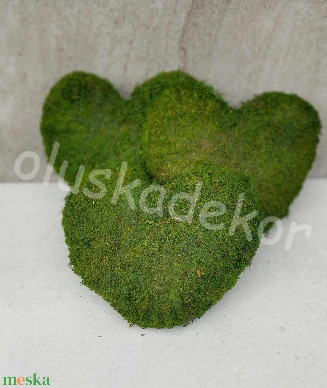 Mohaalap, élénkzöld, szívalakú 3 méretben - kellékek & szerszámok - dekorációs kellékek - koszorú, koszorúalap - Meska.hu Mohaalap, élénkzöld, szívalakú 3 méretben - kellékek & szerszámok - dekorációs kellékek - koszorú, koszorúalap - Meska.hu
