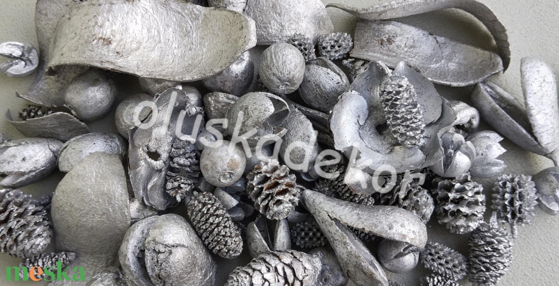Vegyes terméscsomag, ezüst, bronz, arany, pezsgő, karácsonyi,100gr/cs. - kellékek & szerszámok - dekorációs kellékek - egyéb kellékek - Meska.hu
