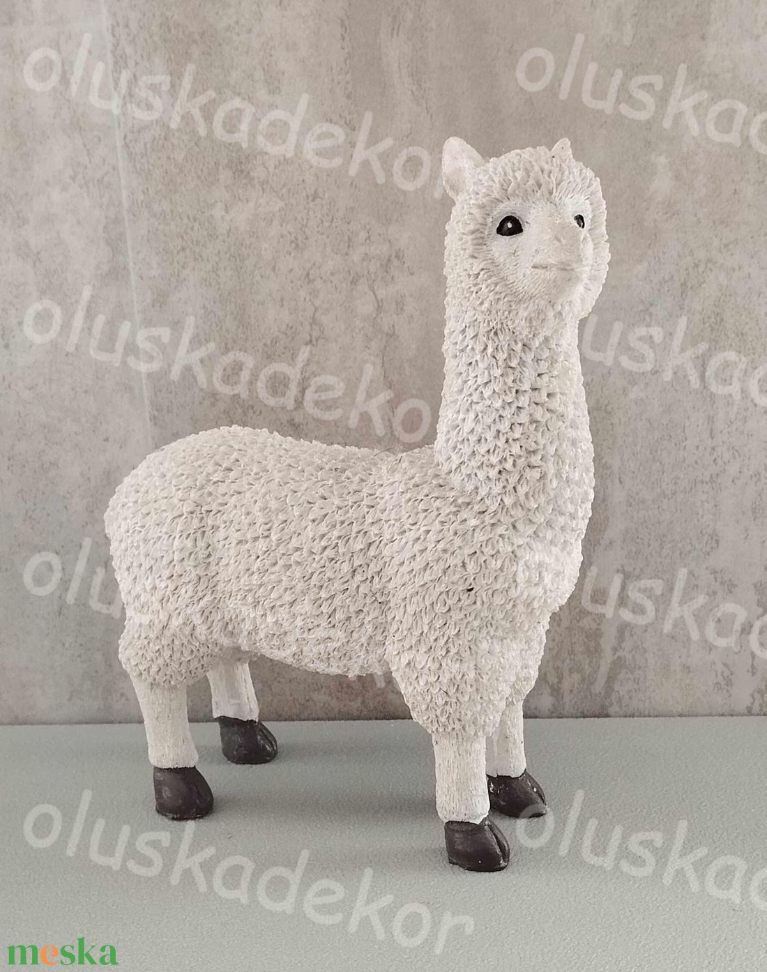 Láma, álló, tavaszi, nyári dekor figura13cm - kellékek & szerszámok - dekorációs kellékek - egyéb kellékek - Meska.hu Láma, álló, tavaszi, nyári dekor figura13cm - kellékek & szerszámok - dekorációs kellékek - egyéb kellékek - Meska.hu