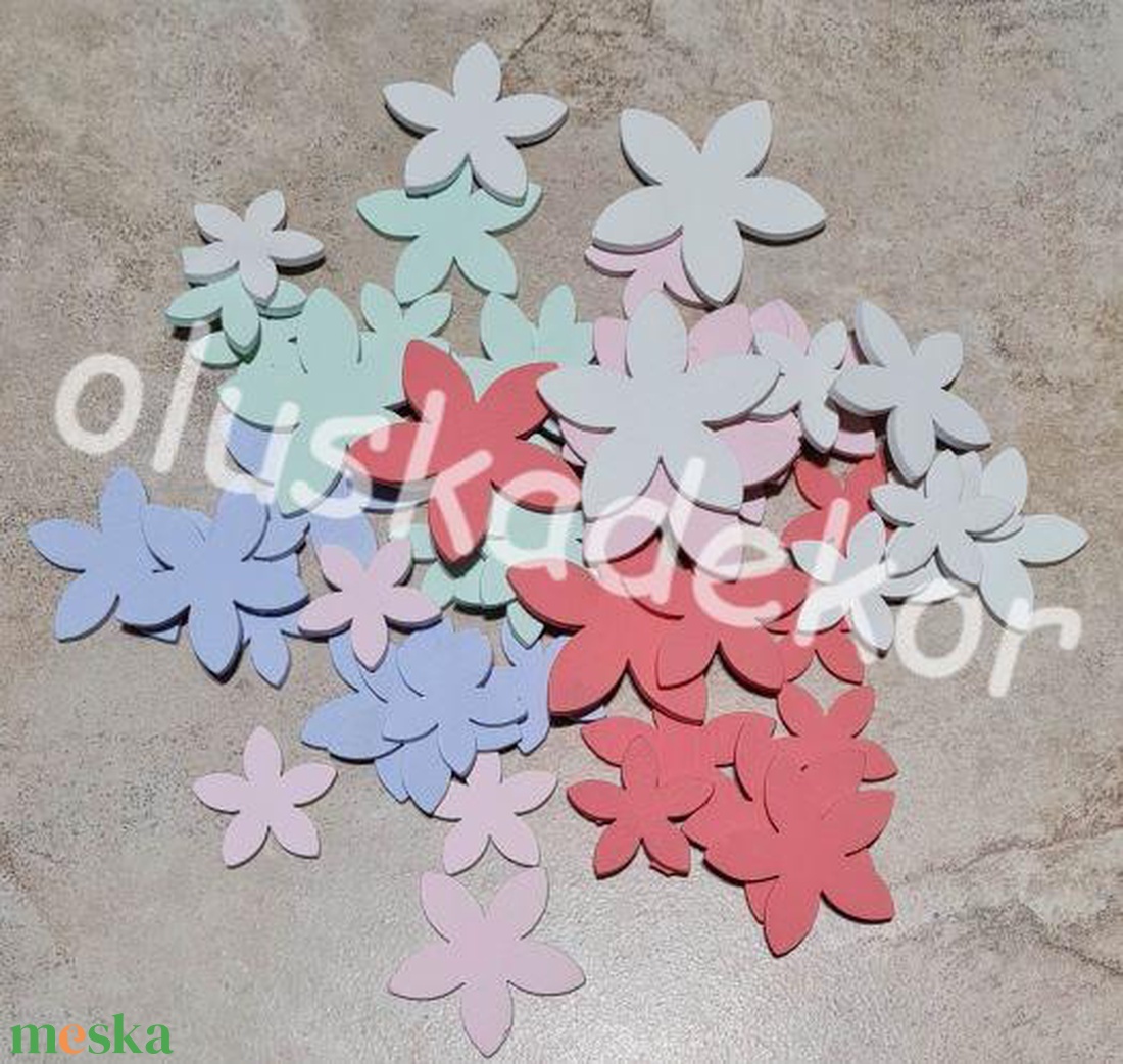 Virág, fa, dekor alapanyag, favirág, 3,5cm - kellékek & szerszámok - dekorációs kellékek - egyéb kellékek - Meska.hu Virág, fa, dekor alapanyag, favirág, 3,5cm - kellékek & szerszámok - dekorációs kellékek - egyéb kellékek - Meska.hu