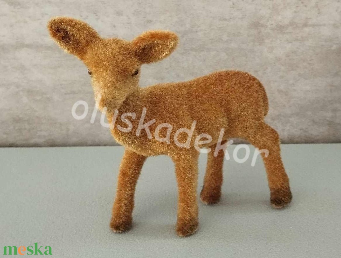 Őzgida, őzike 2 színben, karácsonyi, adventi dekorációs figura, flokkolt, 12cm - kellékek & szerszámok - dekorációs kellékek - egyéb kellékek - Meska.hu Őzgida, őzike 2 színben, karácsonyi, adventi dekorációs figura, flokkolt, 12cm - kellékek & szerszámok - dekorációs kellékek - egyéb kellékek - Meska.hu