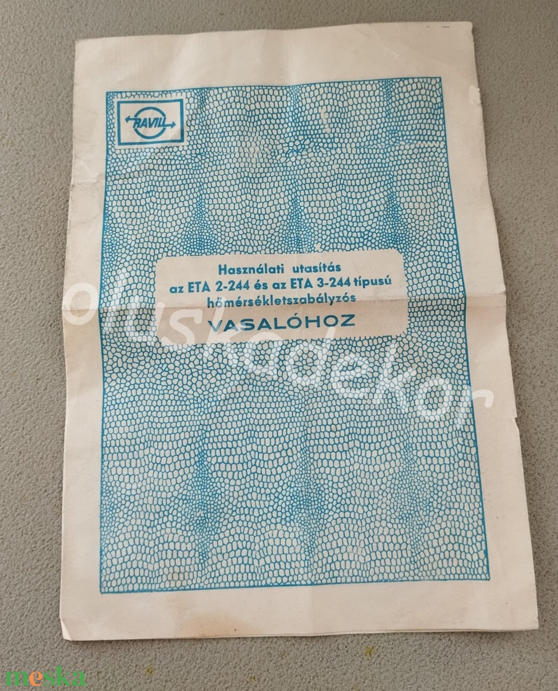 ETA elektromos vasaló, RETRO - otthon & életmód - dekoráció - dísztárgy - Meska.hu ETA elektromos vasaló, RETRO - otthon & életmód - dekoráció - dísztárgy - Meska.hu