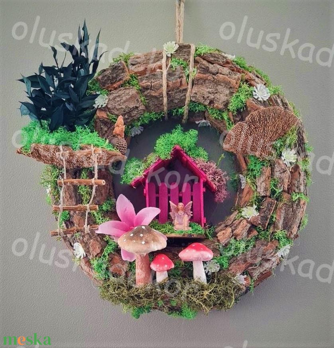 Tündérerdő, tündérkert, ajtódísz, kopogtató, kézműves dekoráció - otthon & életmód - dekoráció - ajtó- és ablak dekoráció - ajtódísz & kopogtató - Meska.hu Tündérerdő, tündérkert, ajtódísz, kopogtató, kézműves dekoráció - otthon & életmód - dekoráció - ajtó- és ablak dekoráció - ajtódísz & kopogtató - Meska.hu