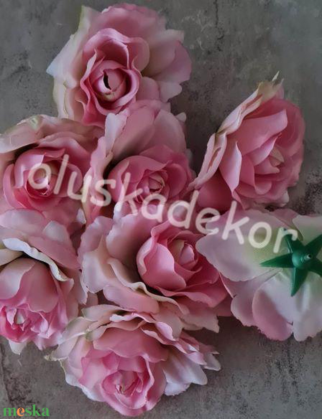 Rózsa virágfej, hobby, kreatív, dekor selyem műnövény, rózsaszín, 10cm - kellékek & szerszámok - dekorációs kellékek - egyéb kellékek - Meska.hu Rózsa virágfej, hobby, kreatív, dekor selyem műnövény, rózsaszín, 10cm - kellékek & szerszámok - dekorációs kellékek - egyéb kellékek - Meska.hu