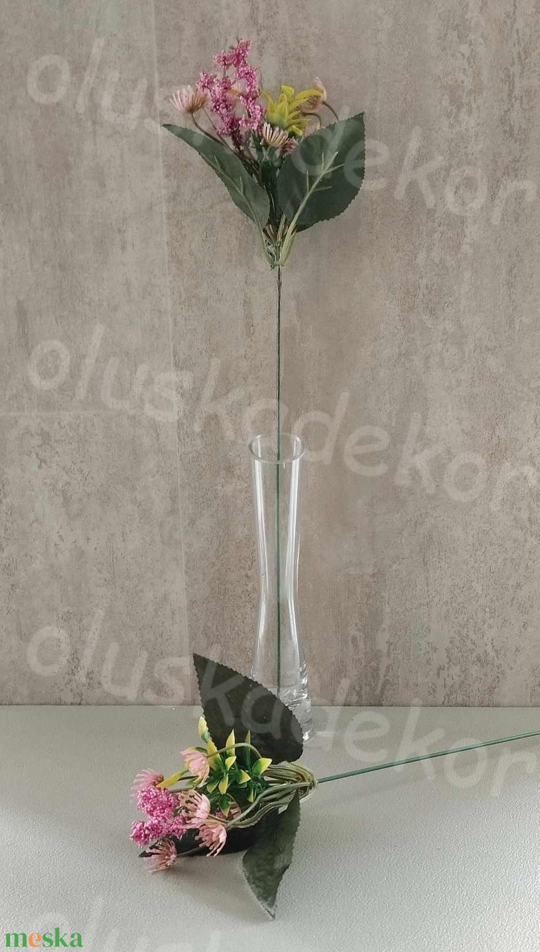 Virágos, leveles díszítő pick csokor, fém száron, 35cm - kellékek & szerszámok - dekorációs kellékek - egyéb kellékek - Meska.hu Virágos, leveles díszítő pick csokor, fém száron, 35cm - kellékek & szerszámok - dekorációs kellékek - egyéb kellékek - Meska.hu