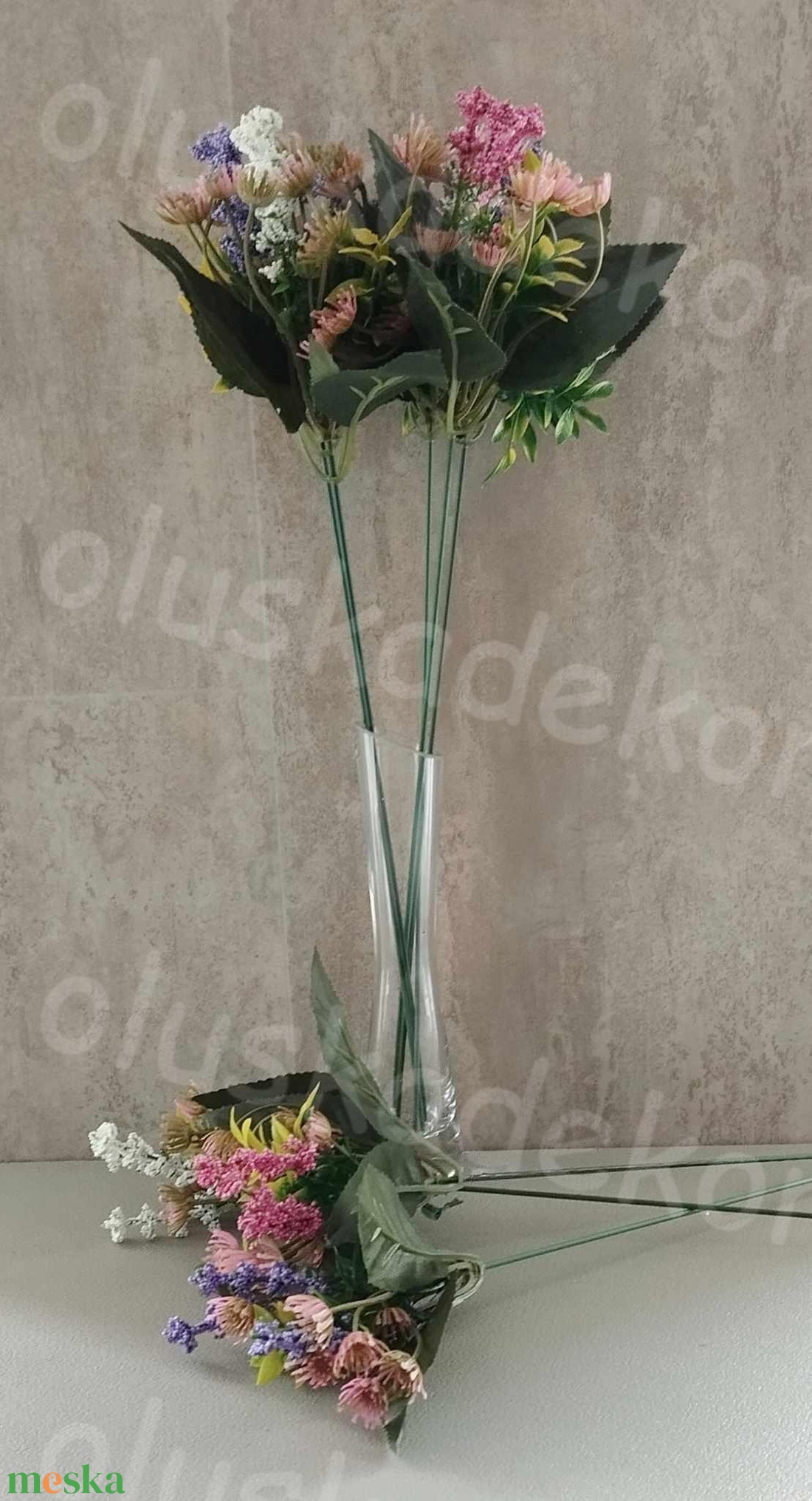 Virágos, leveles díszítő pick csokor, fém száron, 35cm - kellékek & szerszámok - dekorációs kellékek - egyéb kellékek - Meska.hu Virágos, leveles díszítő pick csokor, fém száron, 35cm - kellékek & szerszámok - dekorációs kellékek - egyéb kellékek - Meska.hu