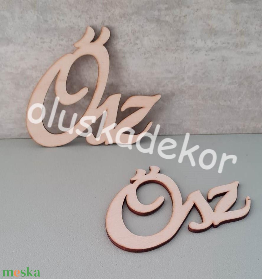 Ősz felirat, natúr, lézervágott, dekorációs kiegészítő, 15cm - kellékek & szerszámok - dekorációs kellékek - egyéb kellékek - Meska.hu Ősz felirat, natúr, lézervágott, dekorációs kiegészítő, 15cm - kellékek & szerszámok - dekorációs kellékek - egyéb kellékek - Meska.hu