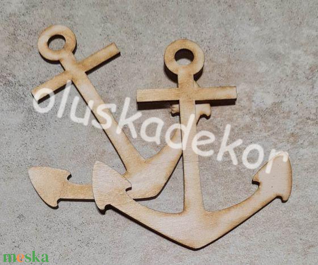 Vasmacska, horgony, natúr, lézervágott, nyári fa dekoráció, 10cm - kellékek & szerszámok - dekorációs kellékek - egyéb kellékek - Meska.hu Vasmacska, horgony, natúr, lézervágott, nyári fa dekoráció, 10cm - kellékek & szerszámok - dekorációs kellékek - egyéb kellékek - Meska.hu