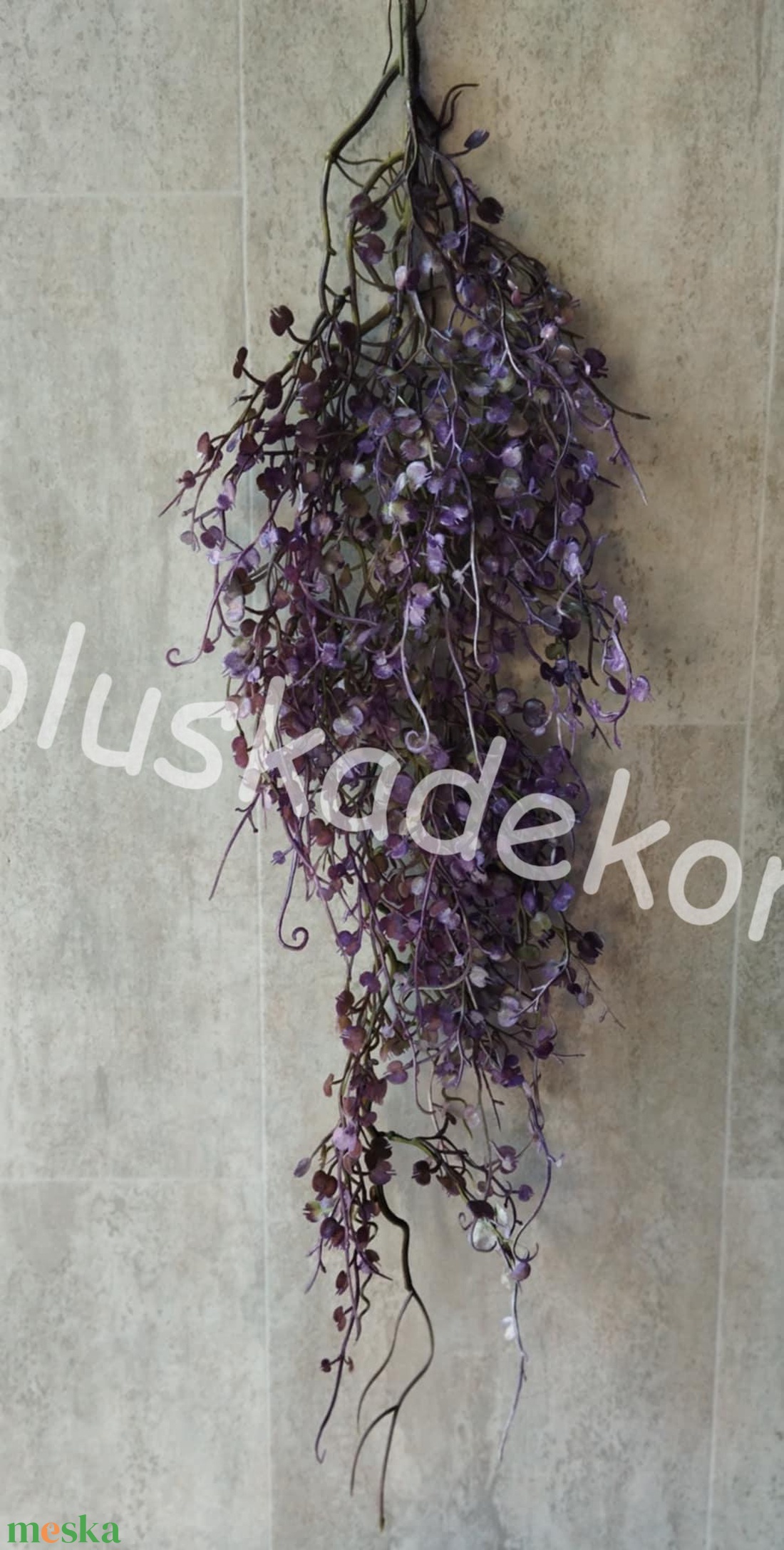 Futó, gumi, Real Touch, apró, levelekkel, őszi dekorációs műnövény, 80cm - kellékek & szerszámok - dekorációs kellékek - egyéb kellékek - Meska.hu