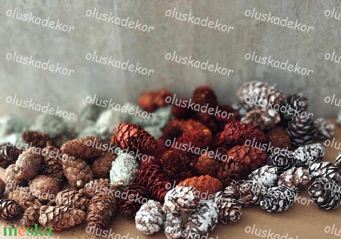 Vörösfenyő toboz, szátaztermés, natúr, menta, narancs, dekorációs alapanyag, 50gr./cs. - kellékek & szerszámok - dekorációs kellékek - egyéb kellékek - Meska.hu Vörösfenyő toboz, szátaztermés, natúr, menta, narancs, dekorációs alapanyag, 50gr./cs. - kellékek & szerszámok - dekorációs kellékek - egyéb kellékek - Meska.hu