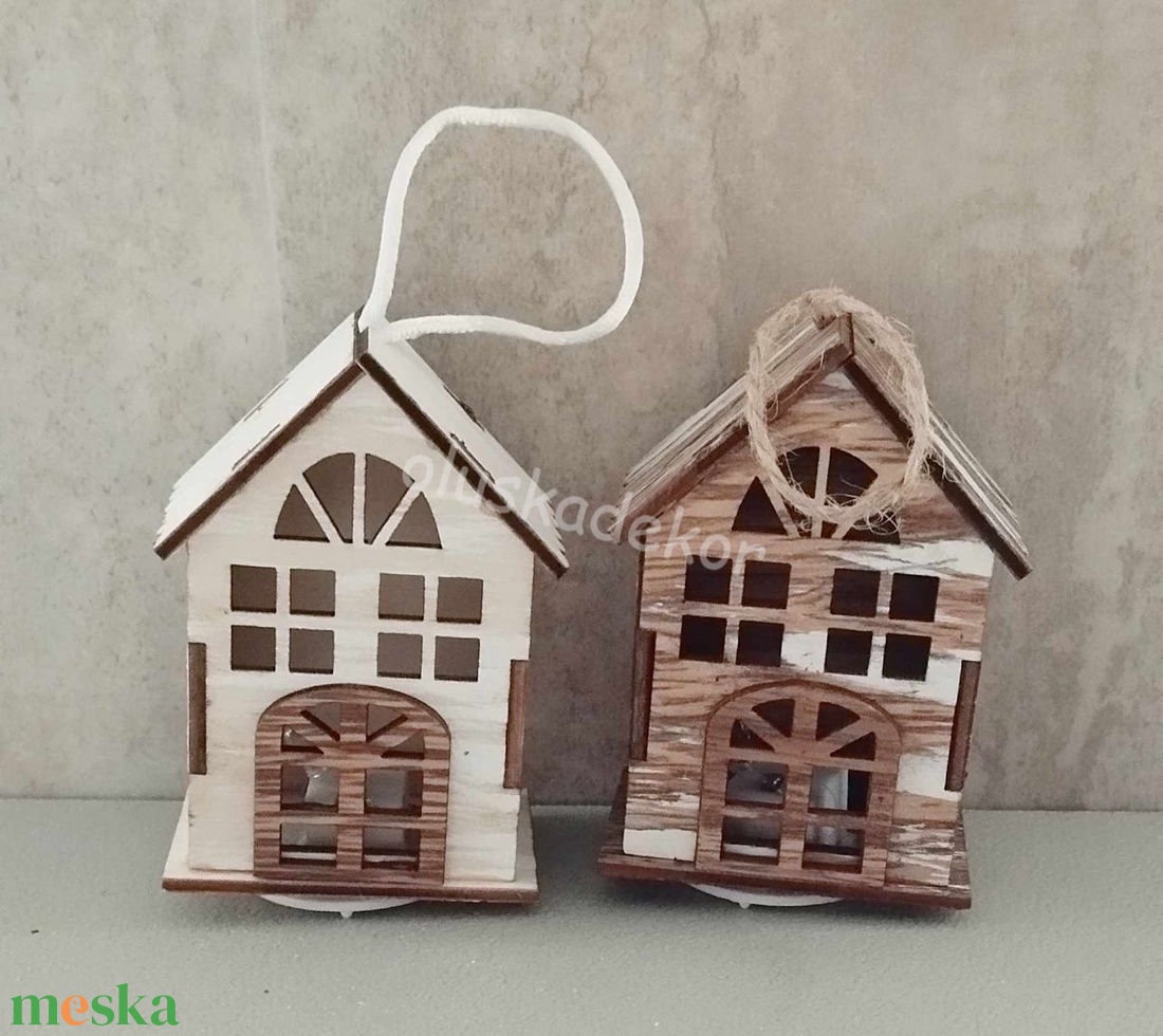 Faházikó, ledes, vintage, karácsonyi, tündérkert, hobby, kreatív, dekor alapanyag - kellékek & szerszámok - dekorációs kellékek - egyéb kellékek - Meska.hu