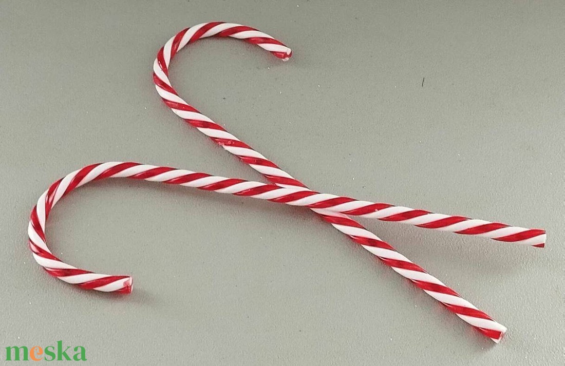 Cukorbot, Candy cane, nyalóka, karácsonyi, hobby, kreatív, dekor alapanyag, 30cm - kellékek & szerszámok - dekorációs kellékek - figurák - Meska.hu