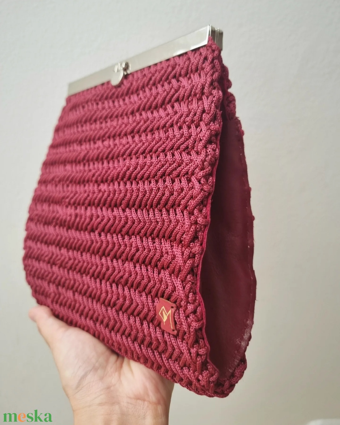 Horgolt kézitáska, alkalmi clutch, fém zárral - táska & tok - kézitáska & válltáska - alkalmi táska - Meska.hu Horgolt kézitáska, alkalmi clutch, fém zárral - táska & tok - kézitáska & válltáska - alkalmi táska - Meska.hu
