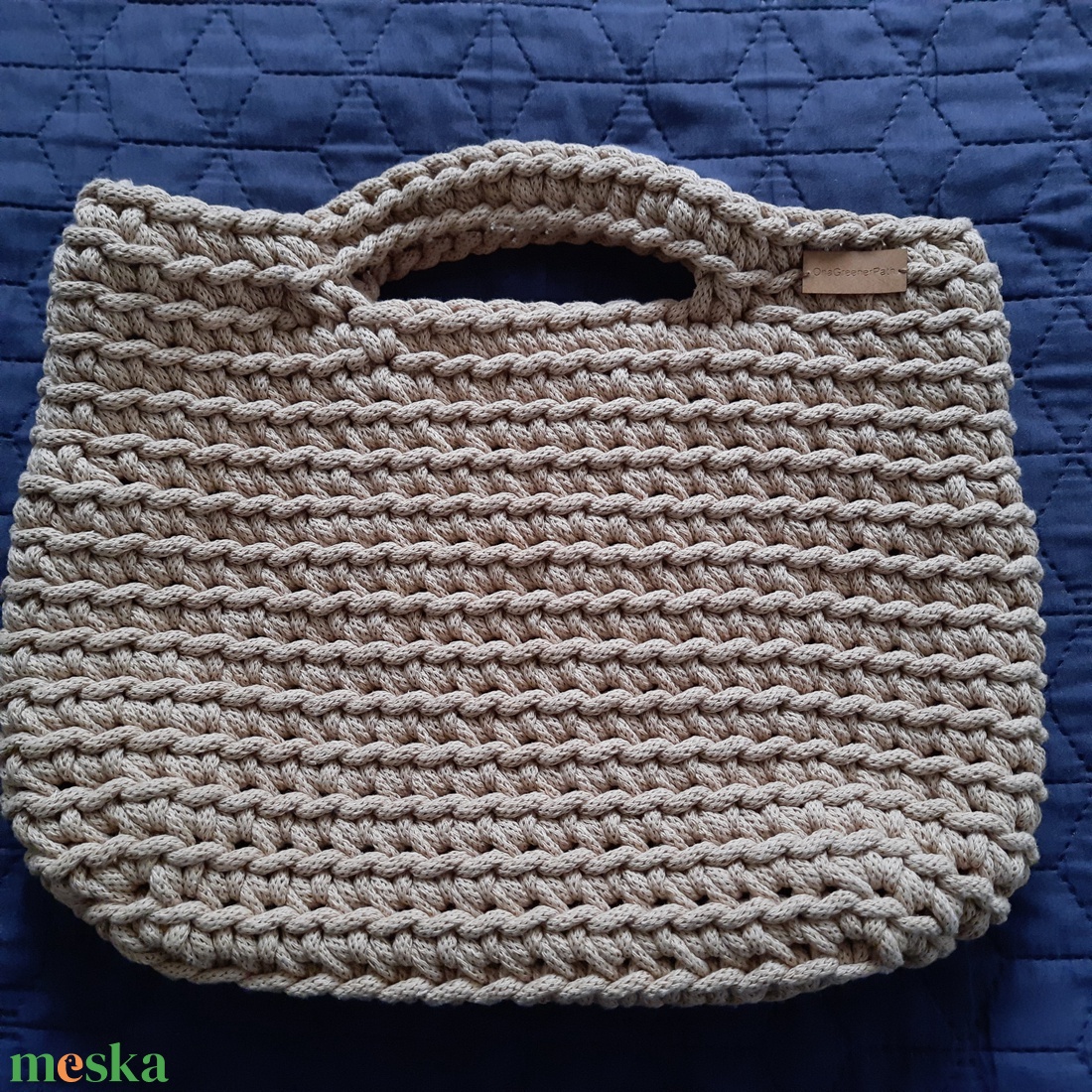 Horgolt kézitáska - táska & tok - kézitáska & válltáska - kézitáska - Meska.hu