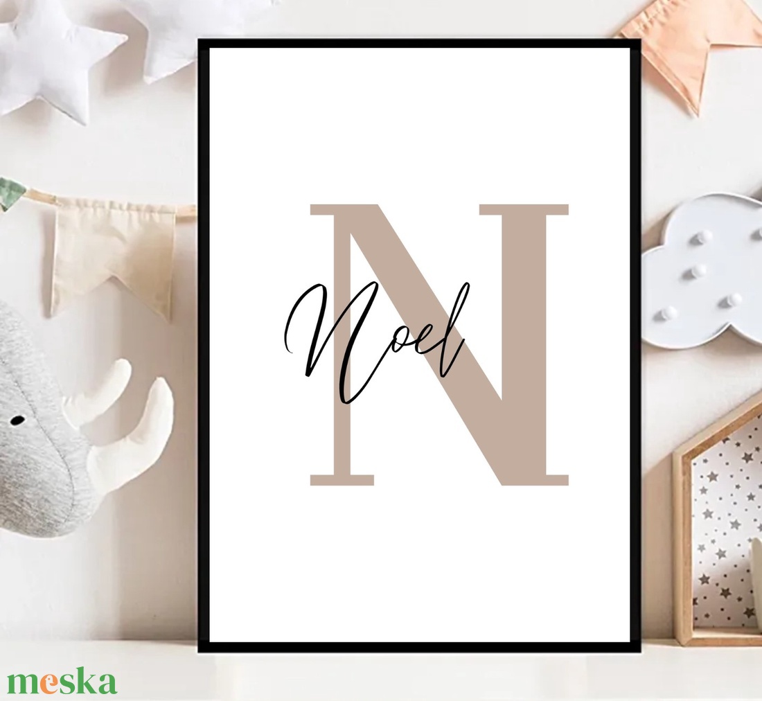Minimalista monogramos újszülött poszter - művészet - grafika & illusztráció - digitális - Meska.hu Minimalista monogramos újszülött poszter - művészet - grafika & illusztráció - digitális - Meska.hu