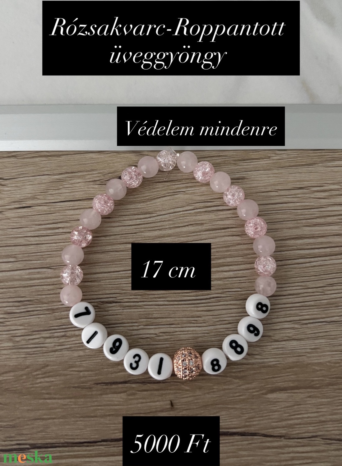 Grabovoj karkötő- védelem mindenre - ékszer - karkötő - ásványkarkötő - Meska.hu