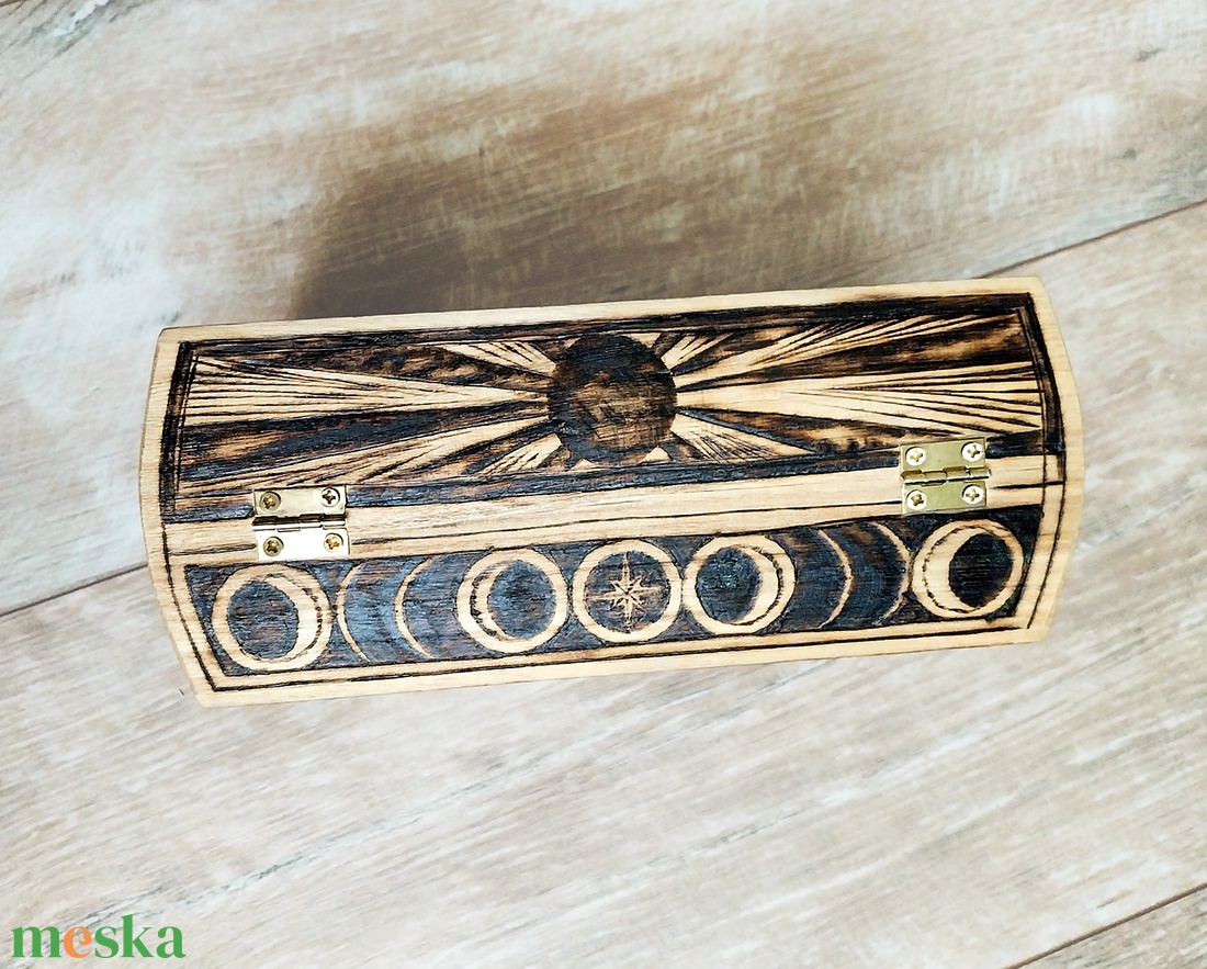 3 arcú díszdoboz - otthon & életmód - dekoráció - asztal és polc dekoráció - díszdoboz - Meska.hu