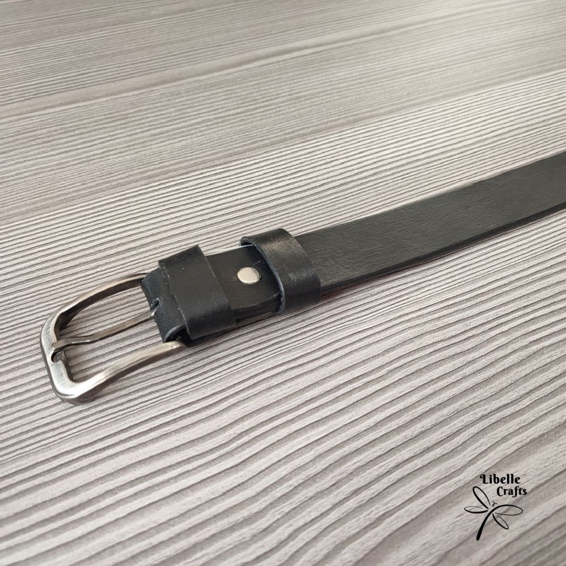 Fekete festett öv - ruha & divat - öv & övcsat - öv - Meska.hu