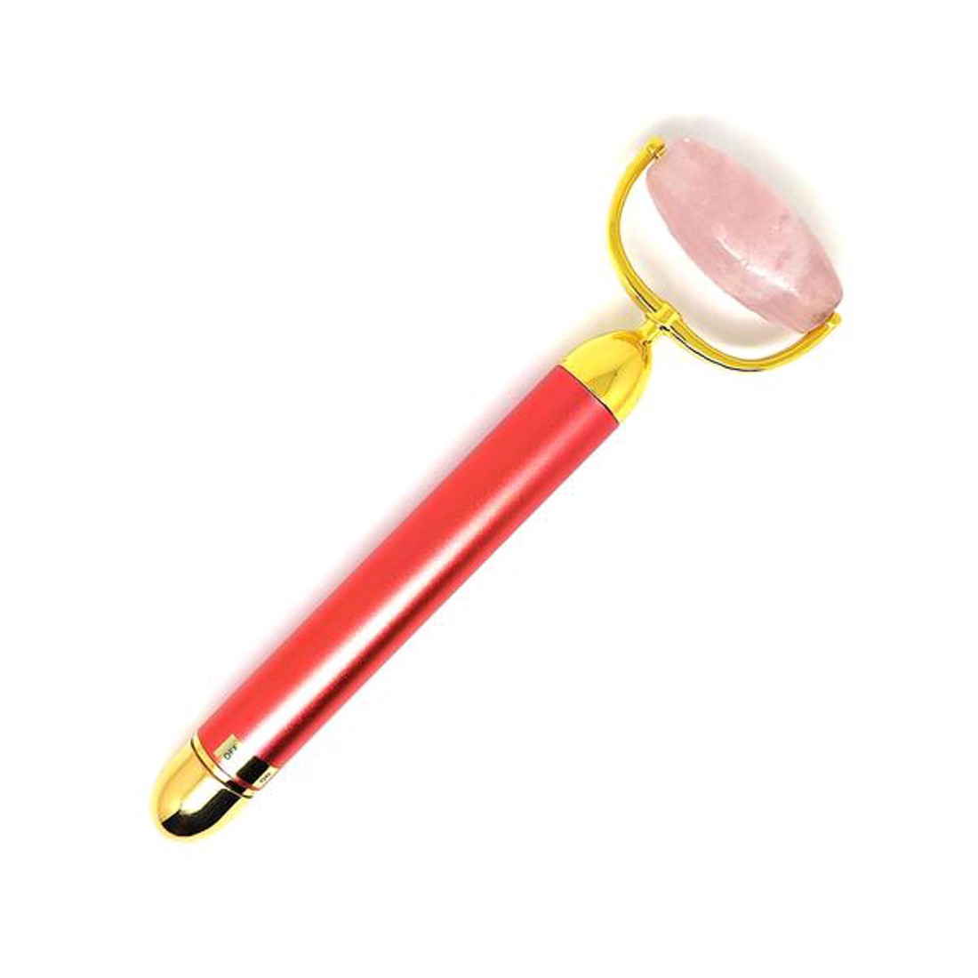 Masszázs roller rózsa henger pink nyél elemes - otthon & életmód - dekoráció - spiritualitás - ásványok - Meska.hu