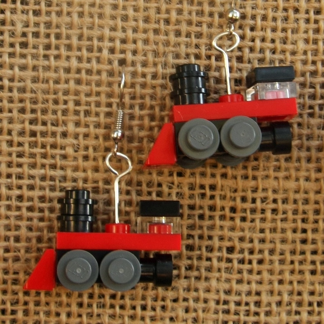 LEGO vonat fülbevaló -  - Meska.hu