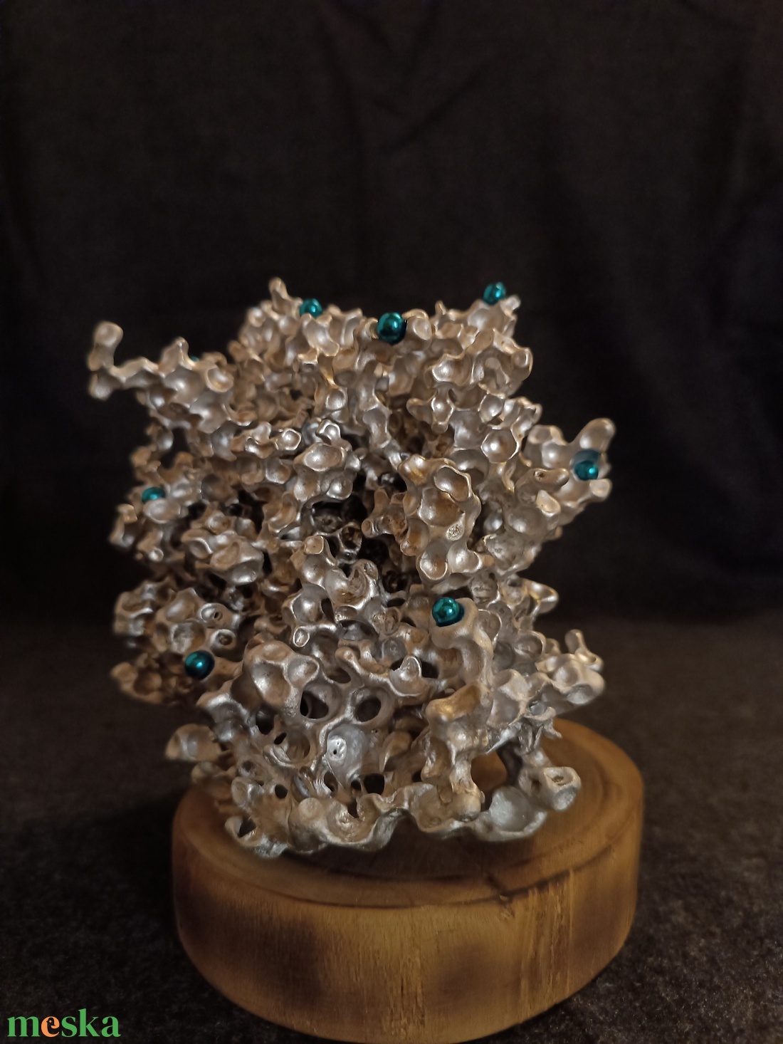 Kézzel készült alumínium dísz: Stílusos Kulcs- és Ékszertartó, Asztaldísz, Ajándék - esküvő - dekoráció - asztaldísz - Meska.hu