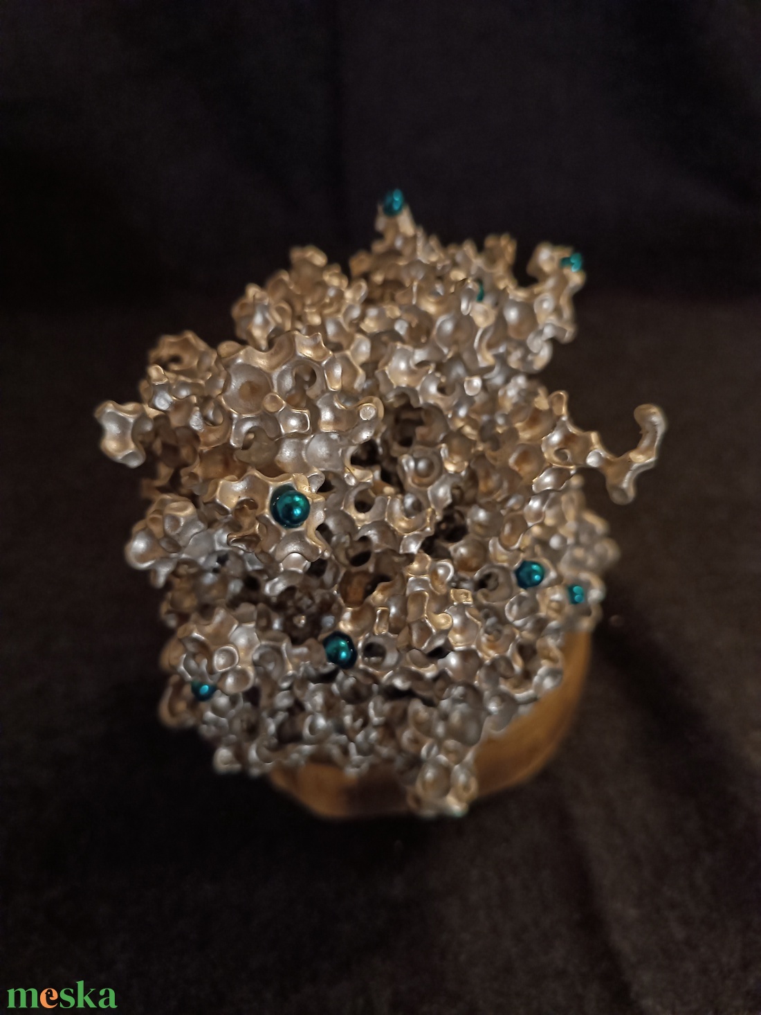 Kézzel készült alumínium dísz: Stílusos Kulcs- és Ékszertartó, Asztaldísz, Ajándék - esküvő - dekoráció - asztaldísz - Meska.hu