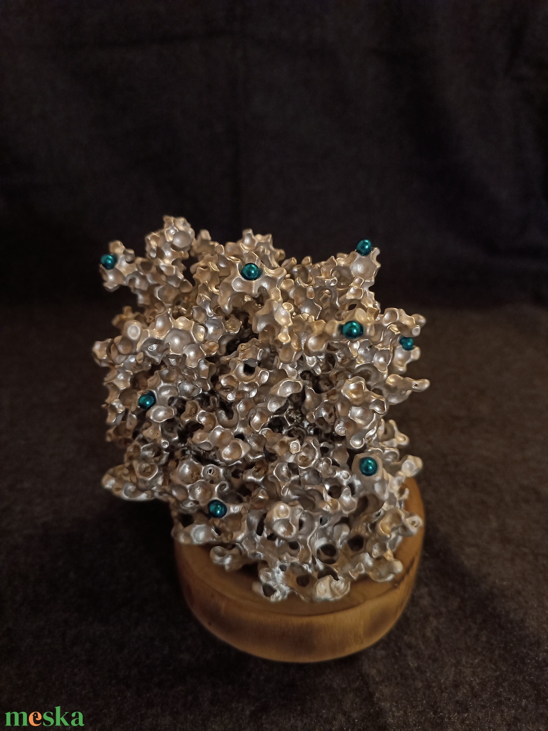 Kézzel készült alumínium dísz: Stílusos Kulcs- és Ékszertartó, Asztaldísz, Ajándék - esküvő - dekoráció - asztaldísz - Meska.hu