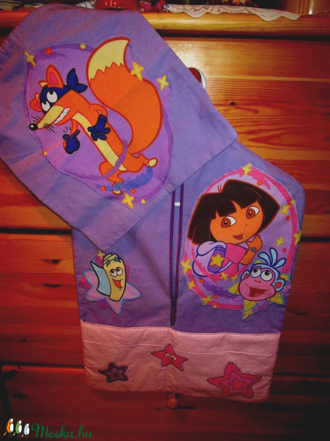 Dóra a felfedező Oviszsák és tornazsák -  - Meska.hu