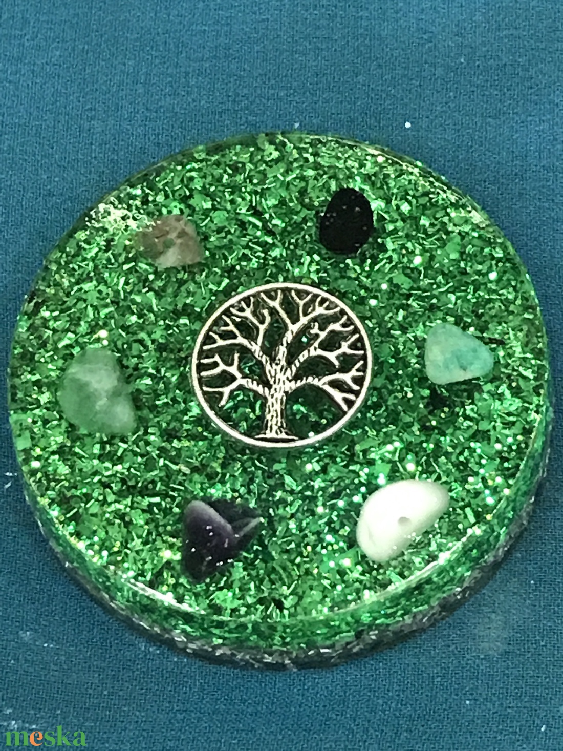 Orgonit korong - Alvásra - otthon & életmód - dekoráció - spiritualitás - Meska.hu Orgonit korong - Alvásra - otthon & életmód - dekoráció - spiritualitás - Meska.hu