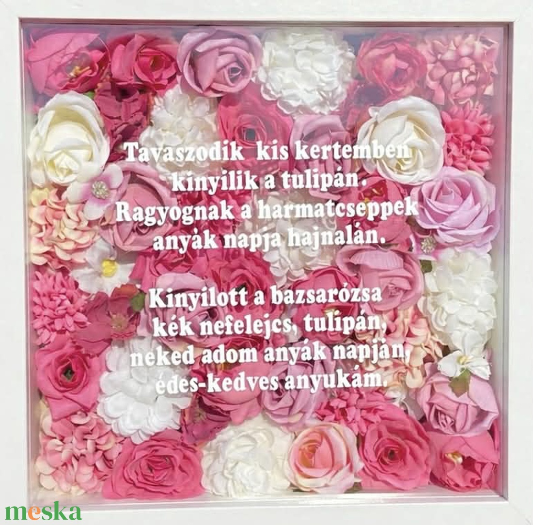 Egyedi feliratos kép - esküvő - emlék & ajándék - szülőköszöntő ajándék - Meska.hu