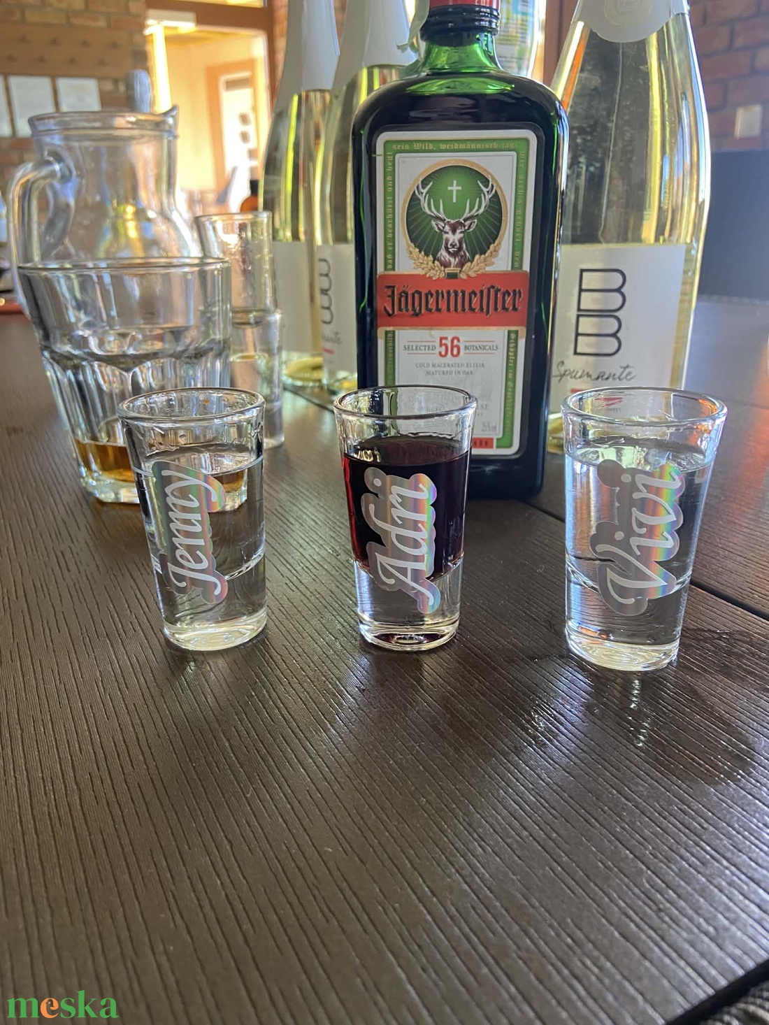 Feles pohár a neveddel - esküvő - lánybúcsú - Meska.hu