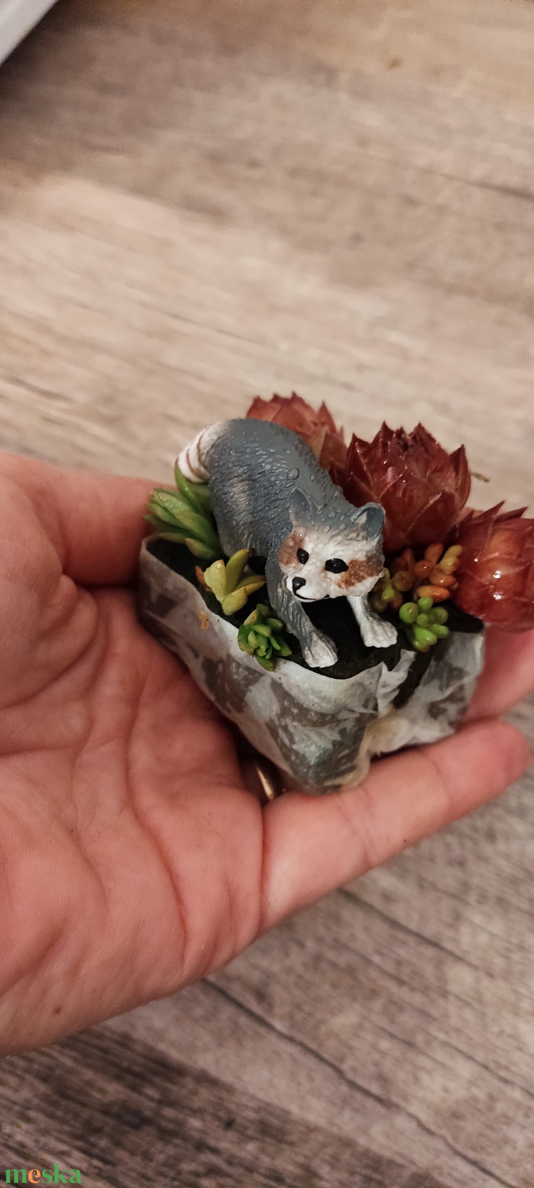 Kézzel készült florárium (mini üvegkert)  - otthon & életmód - dekoráció - asztal és polc dekoráció - florárium, terrárium - Meska.hu