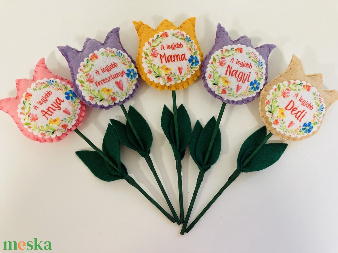 Tulipán - otthon & életmód - virágdekoráció - virágok - szálas virág - Meska.hu