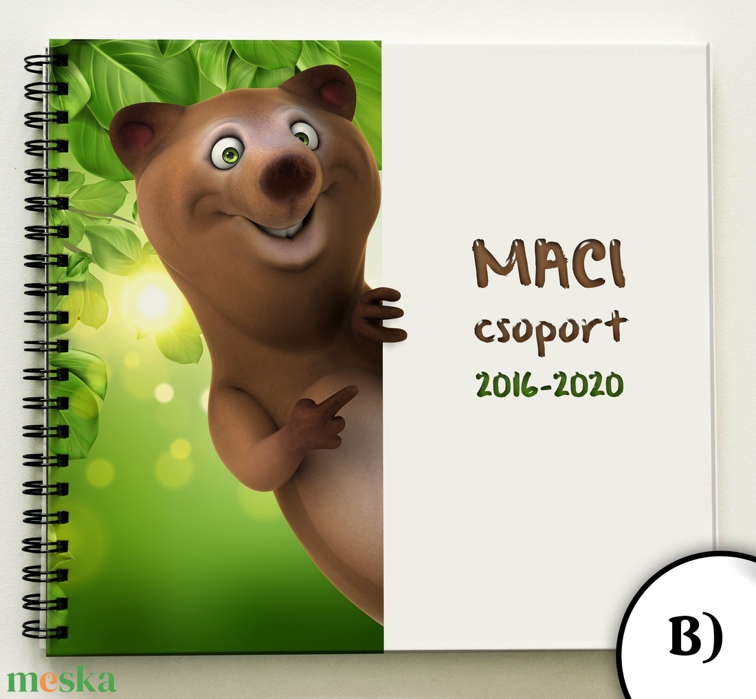 MACI csoport - MACIS Óvónéni búcsúztató BÚCSÚ ajándék emlékkönyv óvodai ballagásra óvodásoknak - 21x19cm - könyv & zene - könyv - Meska.hu