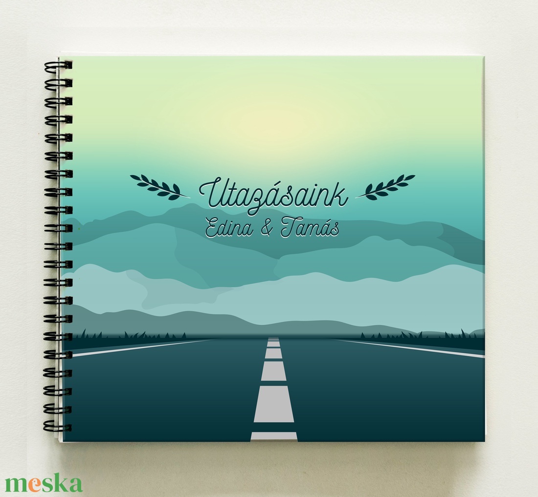 Utazásaink - Névreszóló Emlékkönyv - ajándék album - ajándék ötlet karácsonyra / napló - 21x19cm - esküvő - emlék & ajándék - album & fotóalbum - Meska.hu Utazásaink - Névreszóló Emlékkönyv - ajándék album - ajándék ötlet karácsonyra / napló - 21x19cm - esküvő - emlék & ajándék - album & fotóalbum - Meska.hu